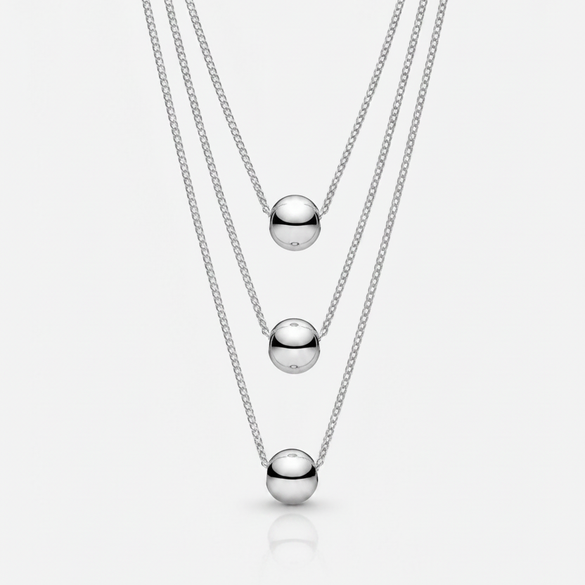 Hécate — Set Triple Capa en Plata 925