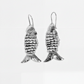 Glauco — Aretes de Pez en Plata 925