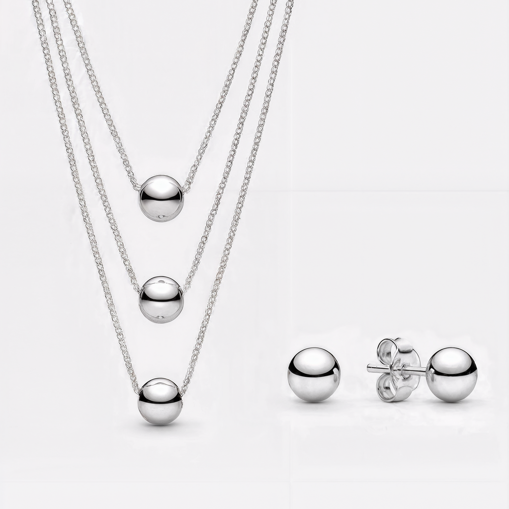 Hécate — Set Triple Capa en Plata 925