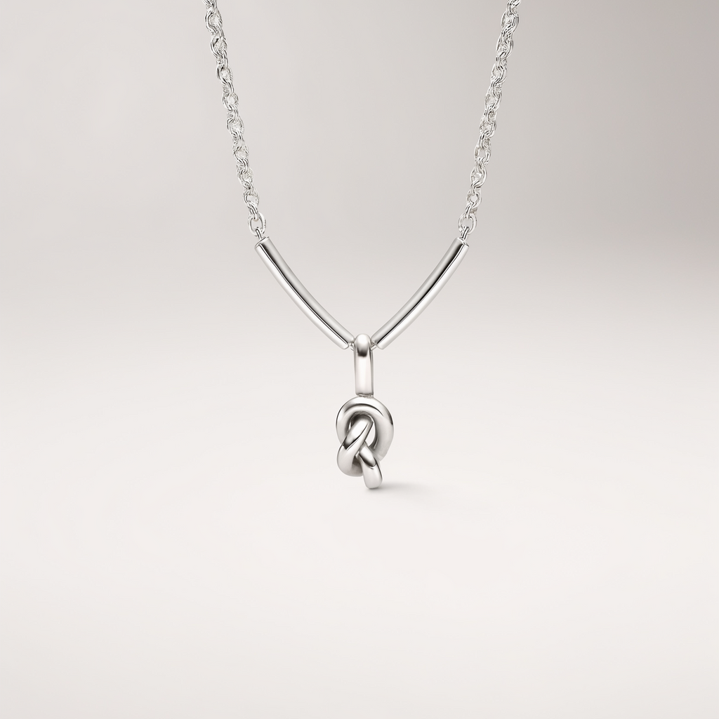 Penélope — Set Nudo en Barra en Plata 925