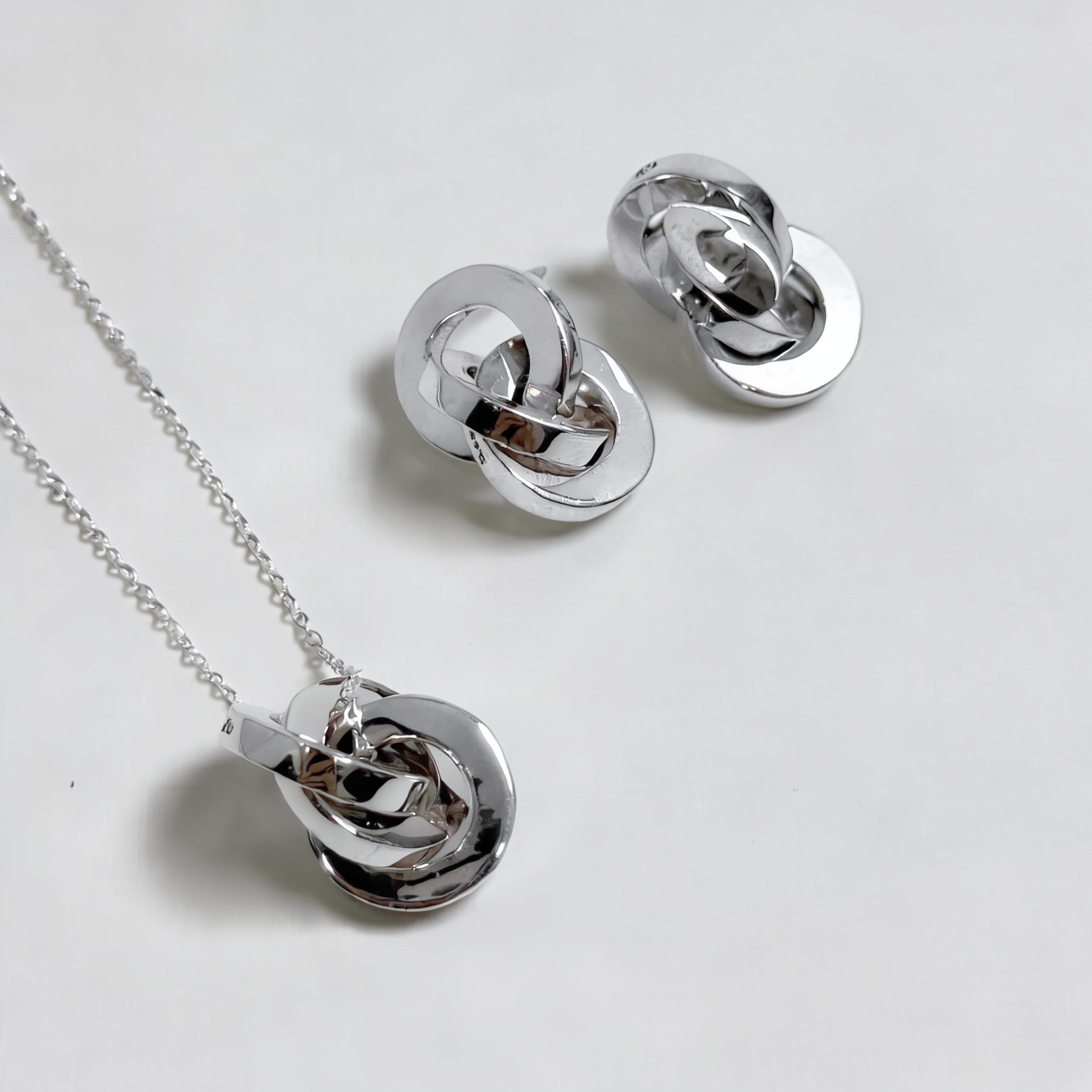 Moiras — Set Triple Anillo en Plata 925