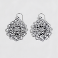 Flora — Aretes Mandala con Piedra en Plata 925