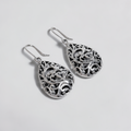 Ariadna — Aretes Filigrana Voluta en Plata 925