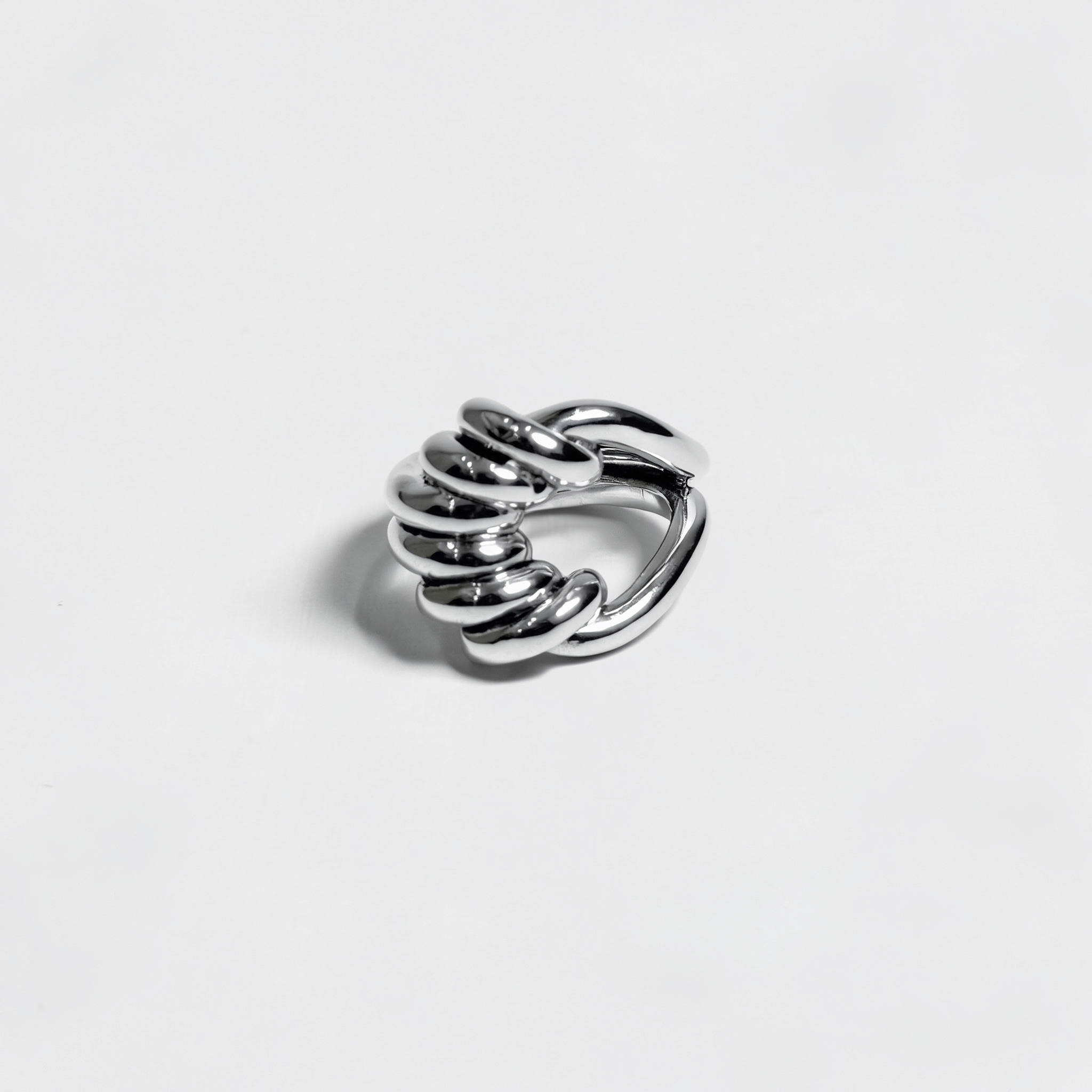 Harmonía — Anillo Hilo Enroscado en Plata 925