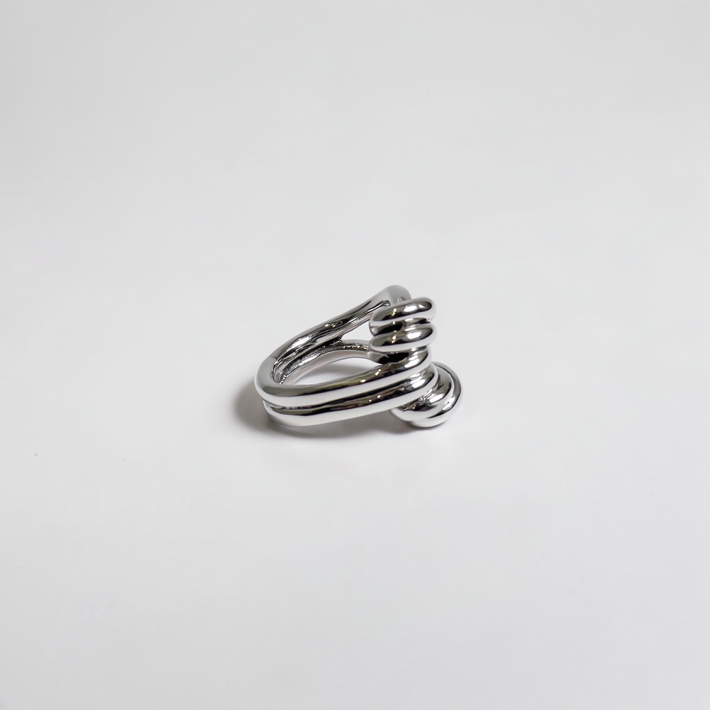 Harmonía — Anillo Hilo Enroscado en Plata 925