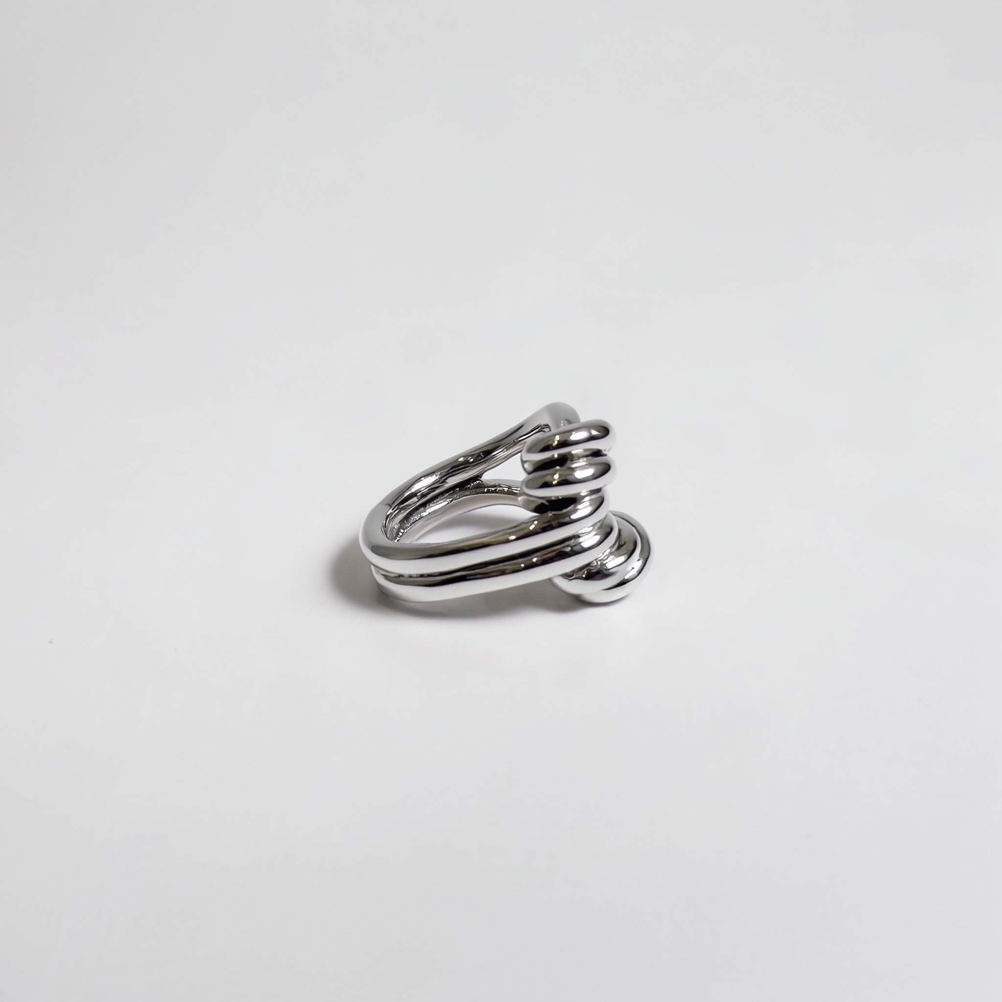Harmonía — Anillo Hilo Enroscado en Plata 925