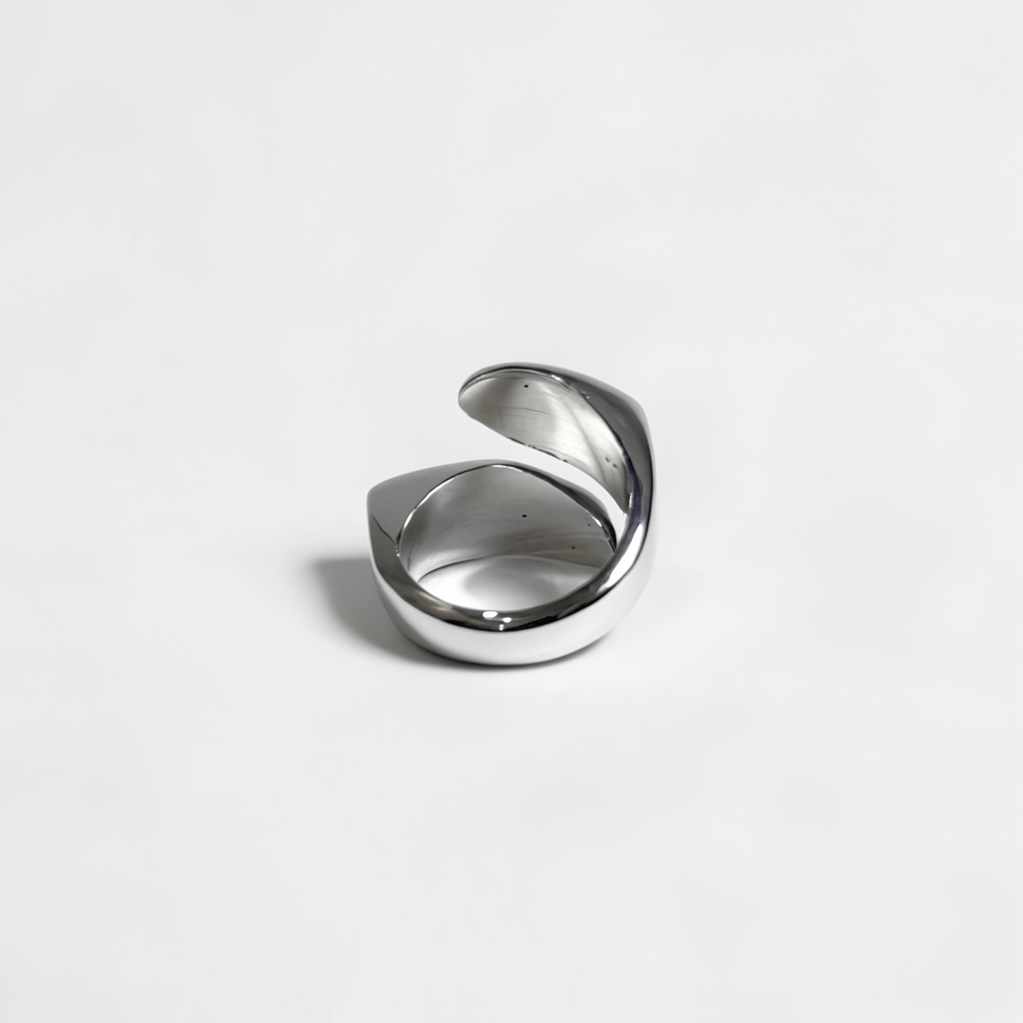 Fébe — Anillo Doble Luna en Plata 925
