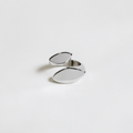 Fébe — Anillo Doble Luna en Plata 925