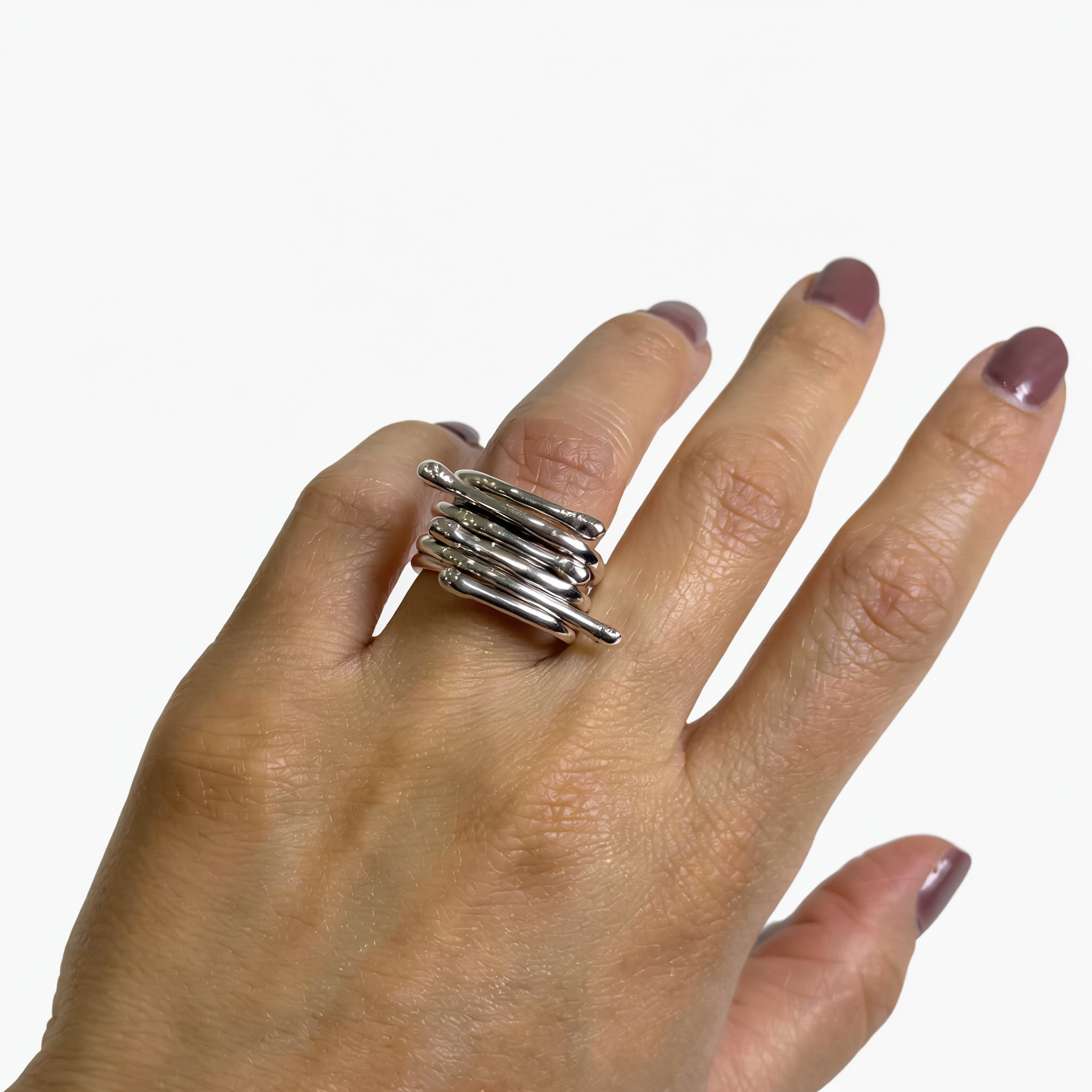 Filomela — Anillo Telar en Plata 925