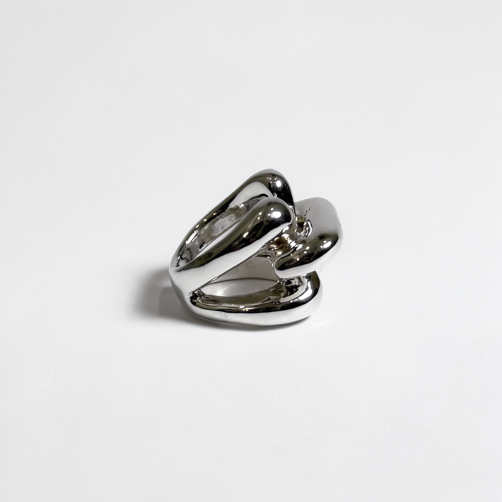 Temis — Anillo Doble Corona en Plata 925