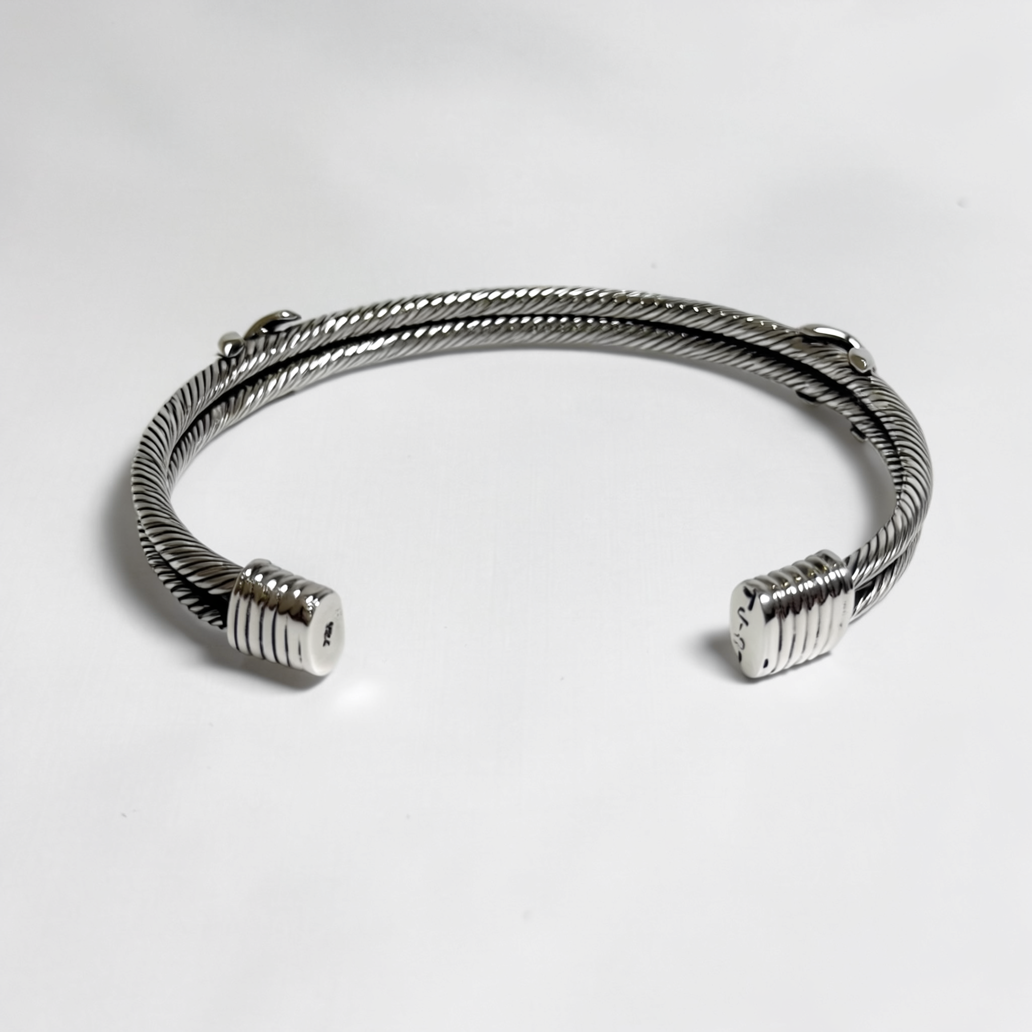 Aracne — Pulsera Cable Trenzado en Plata 925