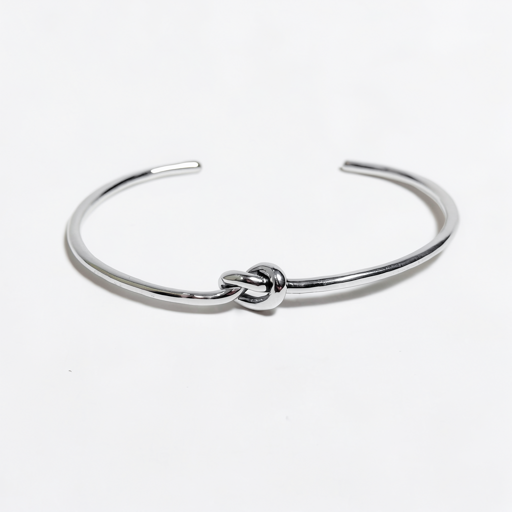 Nodus Herculis — Pulsera Nudo en Plata 925