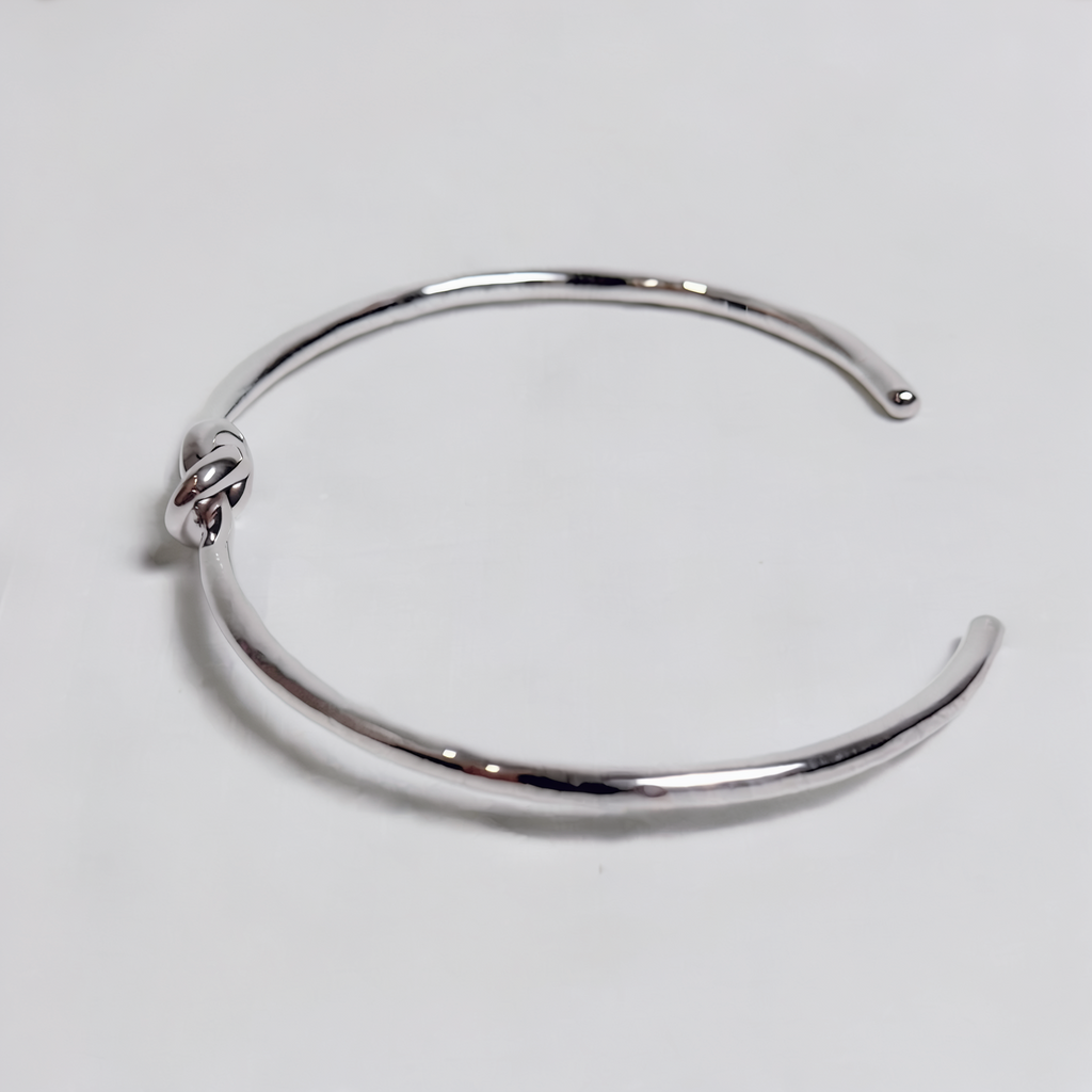 Nodus Herculis — Pulsera Nudo en Plata 925