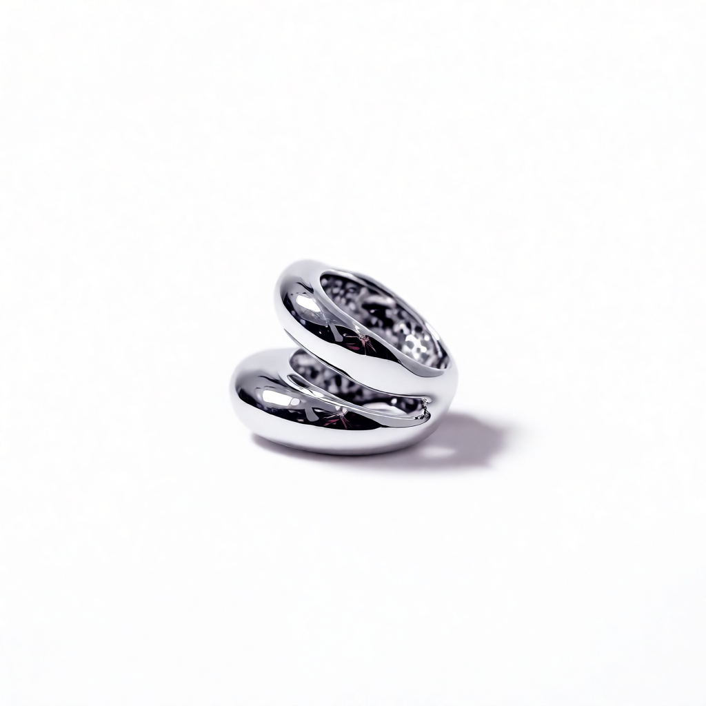 Calipso — Anillo Ola en Plata 925