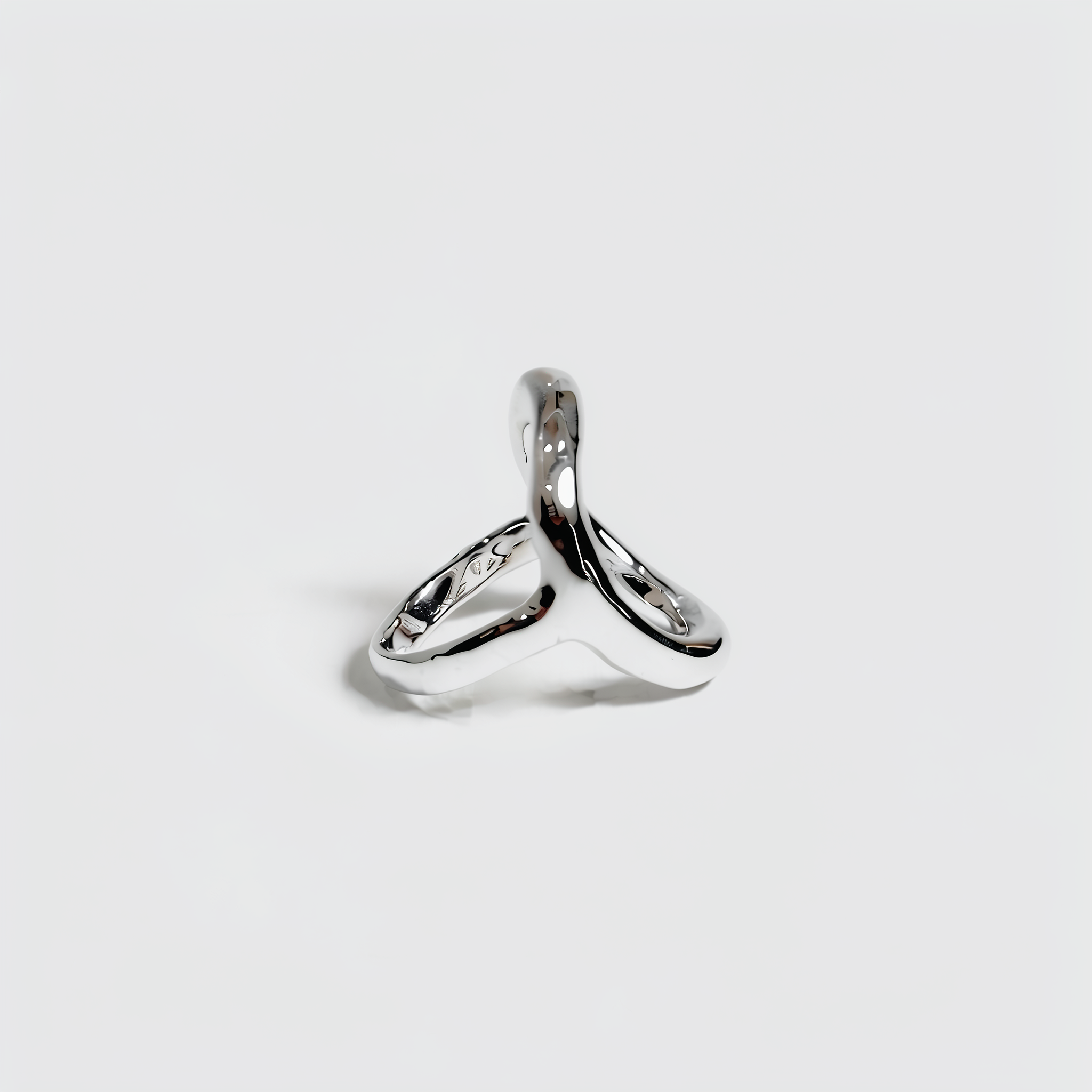 Gaia — Anillo Órbita Abierta en Plata 925